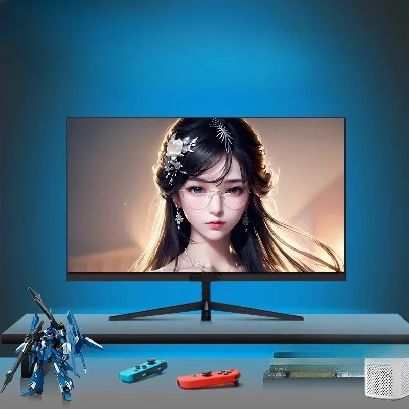Computer monitor 24 inch 165hz curved 2K borderless 27 inch high definition external screen