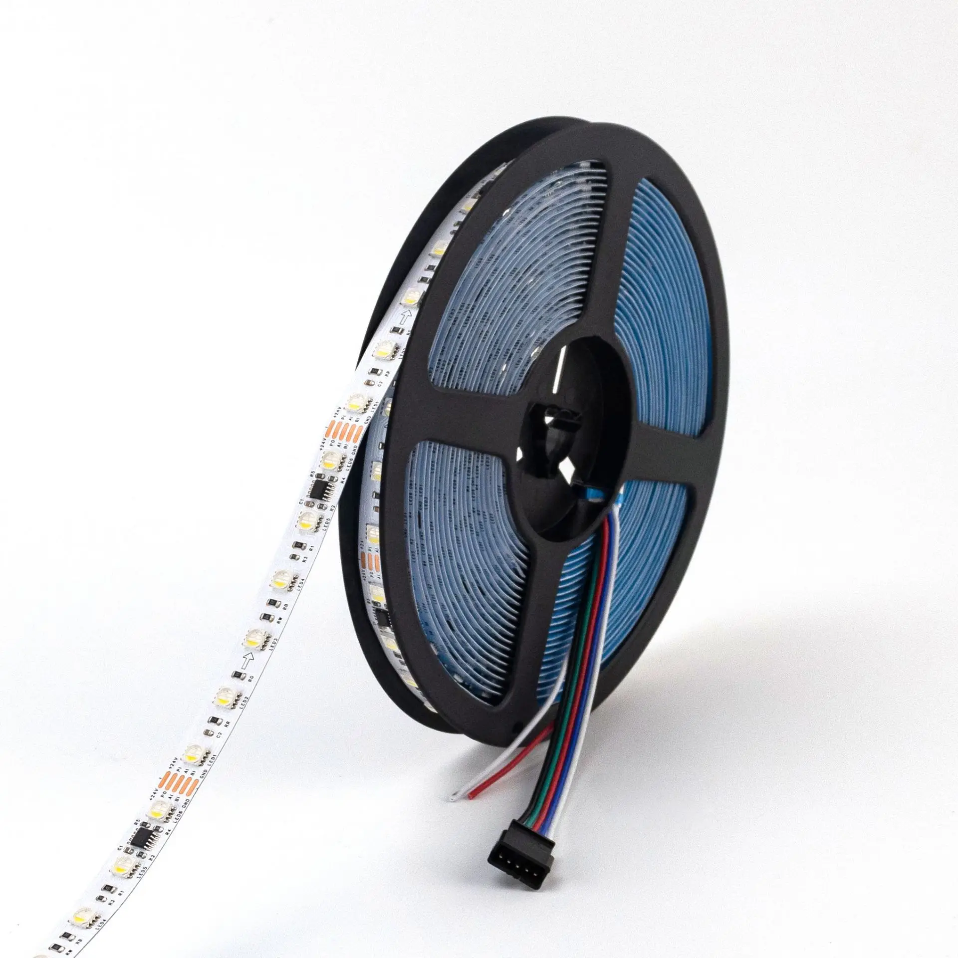 

DMX512RGBW Symphony strip 10-segment 60-bead full-color 24V strip LED strip self-adhesive programmable