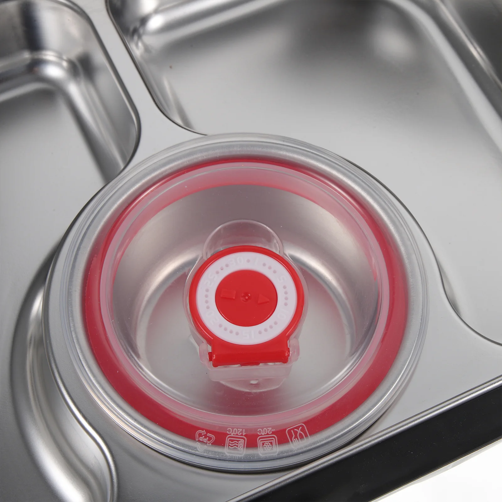 

1 комплект, 2000 мл, черный изолированный ланч-бокс, термоудобный контейнер, сервировочная тарелка для еды, герметичная портативная кухонная утварь для студентов