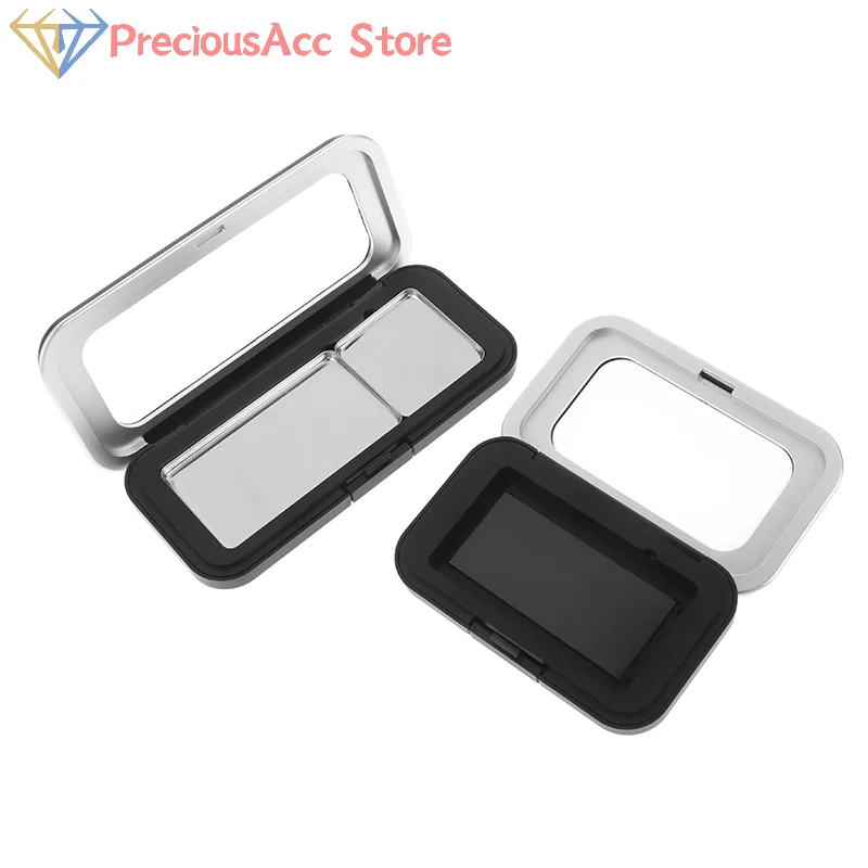 HOT.Portable Empty Magnetic Cosmetics Palette 1/2/3/4/6/7/12 Grids Iron Plate Eyeshadow Blusher Lipstick Travel DIY Makeup Box