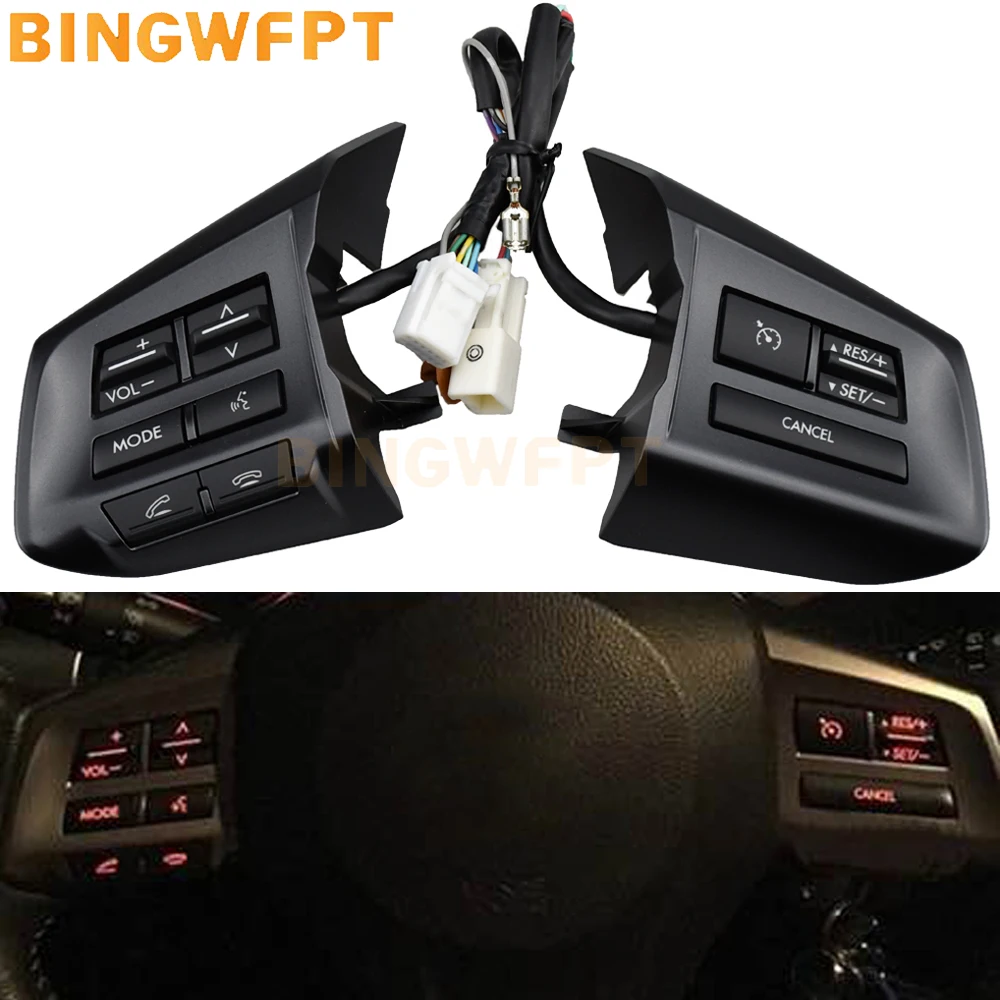 Car Steering Wheel Audio Control Button Switch Cruise Control Switches For Subaru IMPREZA 2012-2014 Legacy 2012-2014