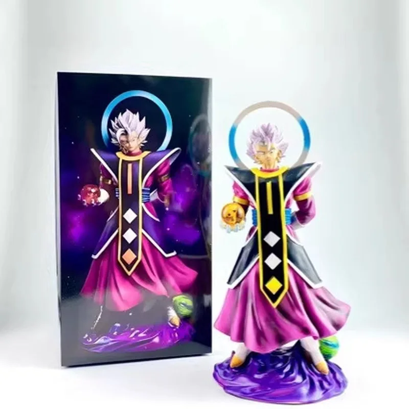 

Ball Ultra Instinct Grand Priest Painted Action Figure Collectible Model Desktop Ornament For Anime Collectors Wholesale Gift