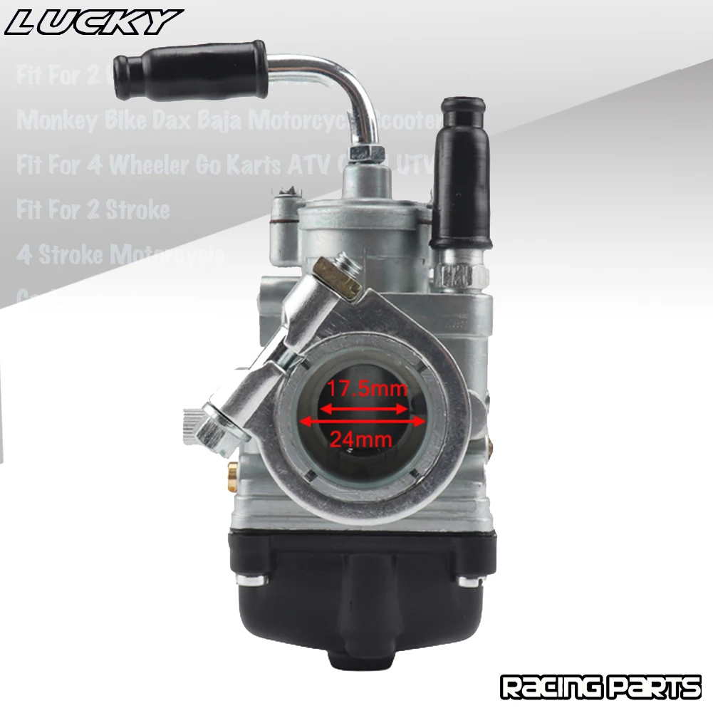 New Motorcycle Carburetor Carb For PHBG 17.5mm 19.5mm Racing 17.5 19.5 50CC 70CC 90CC Dellorto Model Dirt Bike Motocross