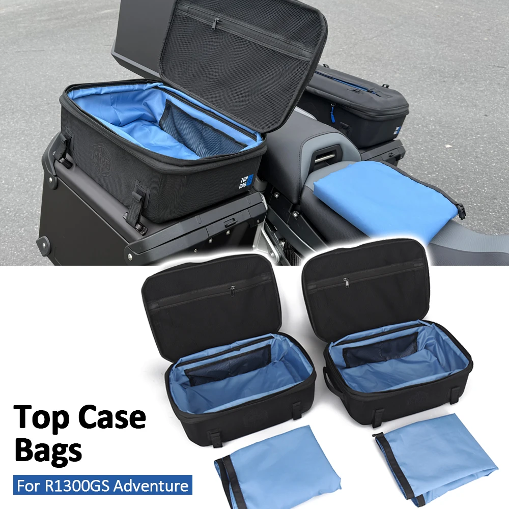

Motorcycle Side Bag Waterproof Box Top Pannier Case Bag For BMW R 1300 GS Adventure R1300GS ADV 2024 2025 2026 Rear Seat Luggage