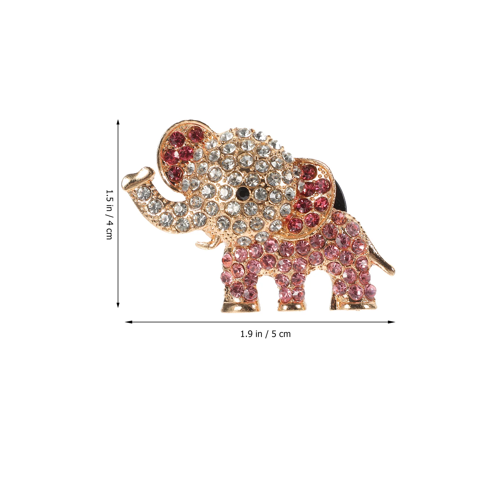 

Golden Elephant Car Perfume Clip Air Outlet Air Freshener Diffuser Ornament Decorative Aroma Diffuser Car Clip for Automobile