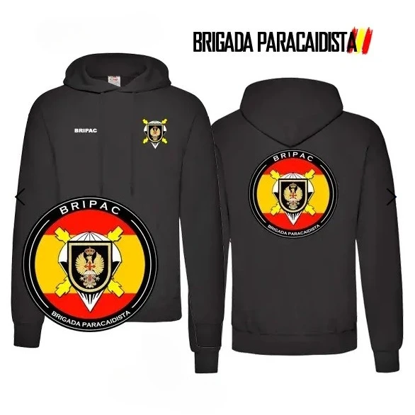 

Escudo Antiguo BRIPAC Paracaidistas Spain Military Men Hoodie