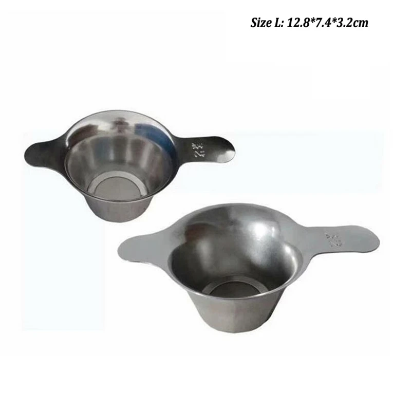 Gorąca sprzedaż Sitko do herbaty ze stali nierdzewnej Drobna siatka Chiński lejek do herbaty Kung Fu Filtr Akcesoria kuchenne Lejek Filtr do herbaty