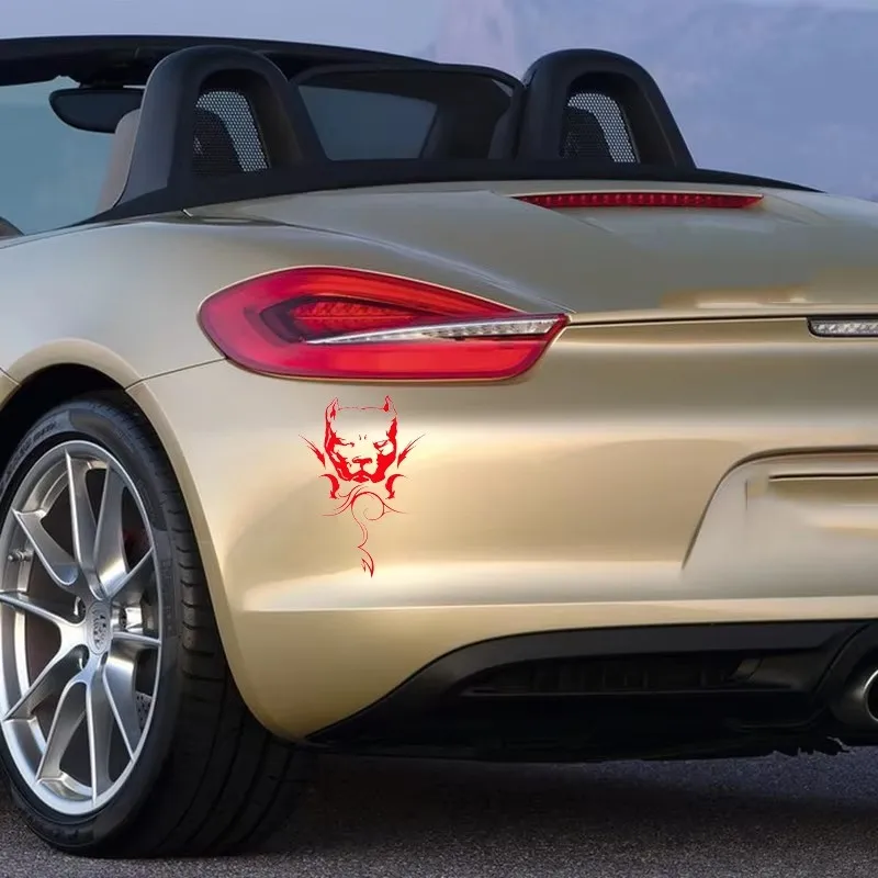 مصد نافذة بتصميم رأس الوحش السحري مقاس 20*14 سم ملحقات الدراجة النارية ملصقات سيارات من الفينيل المزخرفة #2