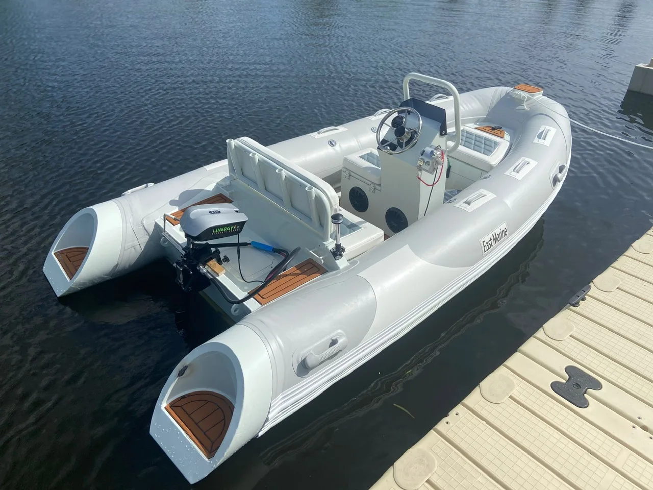 New EZ Outboard eXtreme Electric Boat Motors Engine Marine Propulsion System with BLDC Motor 90% Efficiency Waterproof