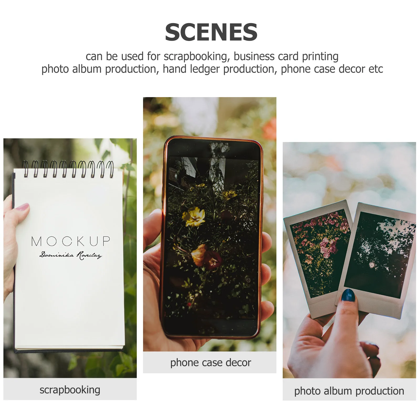 

20 Pcs Frames Retro Patterned Photo Vintage Decor Mini Ornate Accessories Miniature