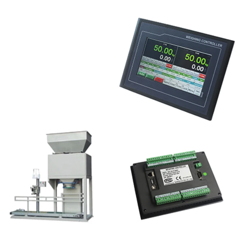 Supmeter 0.2% accuracy auto packaging bagging controller for rice salt sugar machine,sack filler controller