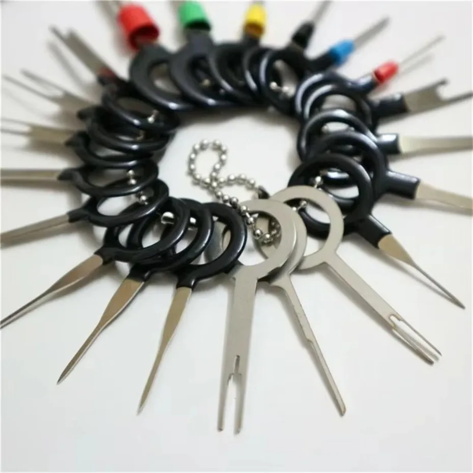 26PCS Wire Terminal Removal Tool Car Electrical Wiring Crimp Connector Pin Kit