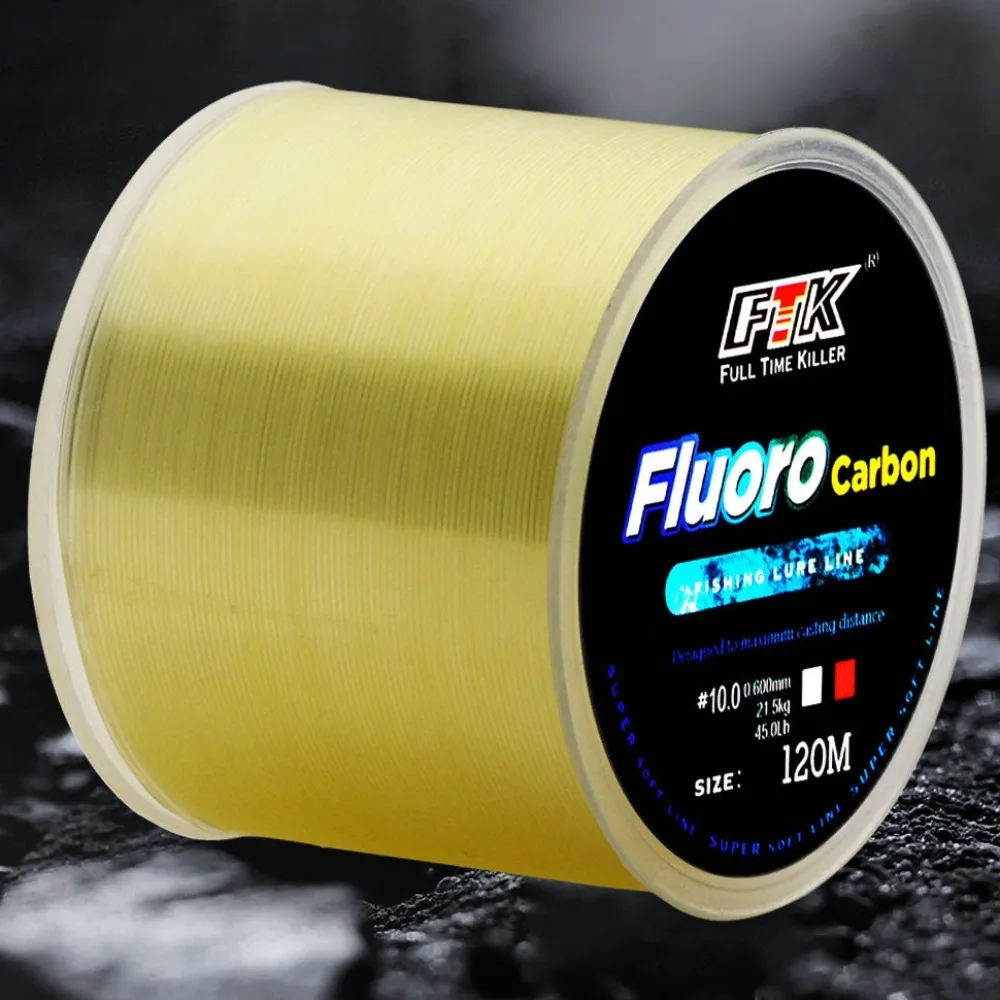 new style Angling Nylon Fishing Line Nylon 120m Elastic Thread Spool Transparent fishing Strong Rope Cord String