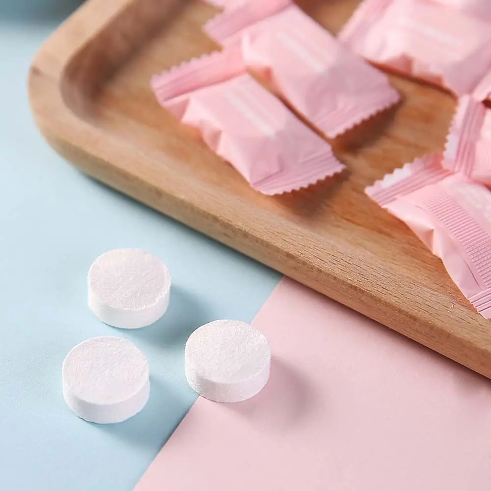 في الهواء الطلق القطن الأنسجة الرطبة أداة غسل الوجه المياه الرطب مسح منشفة يمكن التخلص منها منشفة مضغوطة منشفة الوجه المضغوط #1