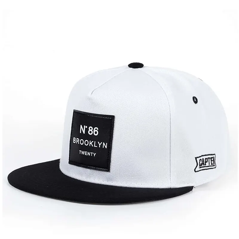 New Fashion N86 BROOKLYN Patch Snapback Hat For Men Women Adjustable Cotton Tide Hip Hop Outdoor Sport Baseball Cap