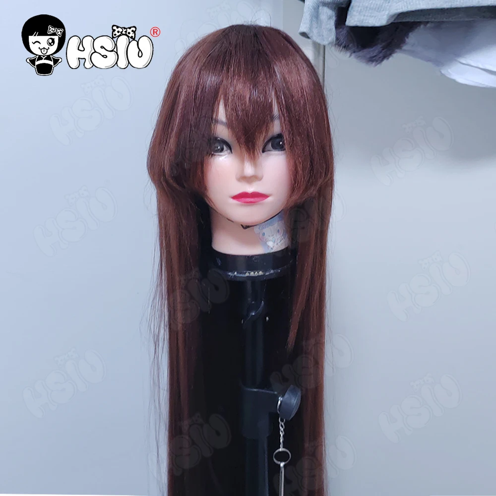 100Cm Long Staight Cosplay Wig HSIU Heat Resistant Synthetic Hair Anime Party wigs 42 color Colourful  brand wig cap