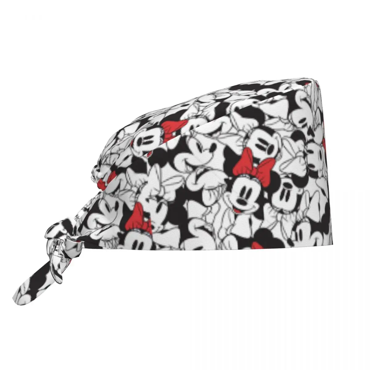 

Хирургические кепки с монограммой Микки Мауса и Минни, хирургические кепки для медсестры, стоматолога, спа, рабочие кепки, винтажная шляпа унисекс Скраб-шляпы