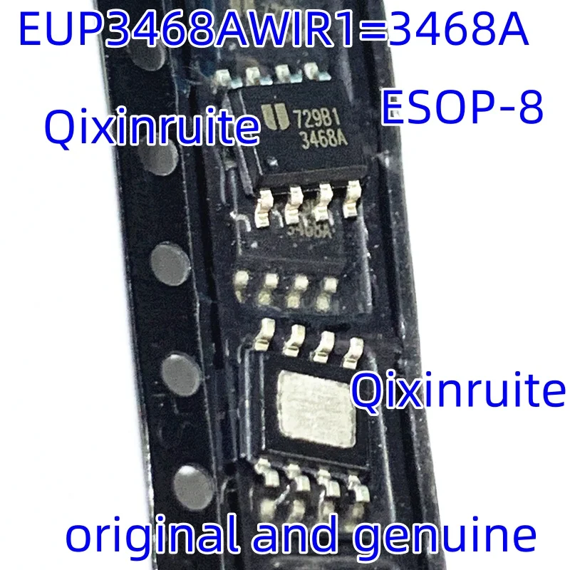 Qixinruite New original EUP3468AWIR1=3468A SOP8 dual-channel CC/CV mode synchronous constant/step-down converter