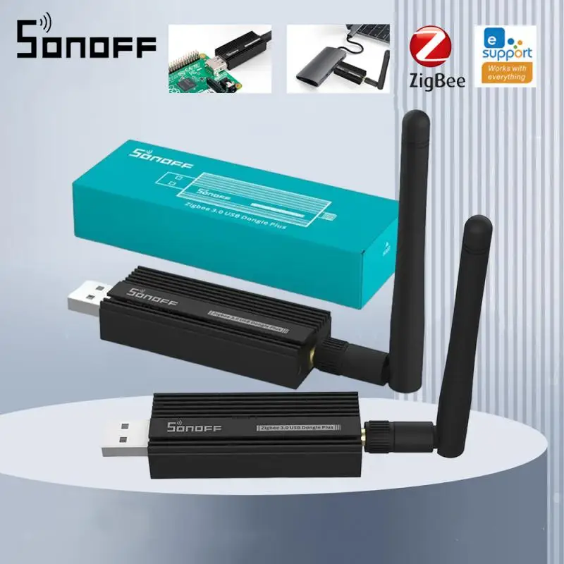 

SONOFF ZB Dongle-E Wireless Zigbee Gateway Analyzer Zigbee2MQTT USB Interface Capture Support SONOFF Zigbee Devices Smart Home