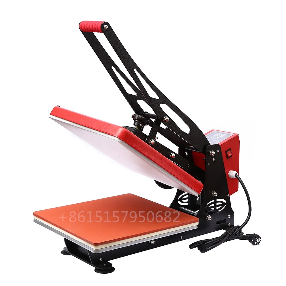 40*60cm SemiAutomatic Heat Press Machine Hot transfer t shirt printing machine