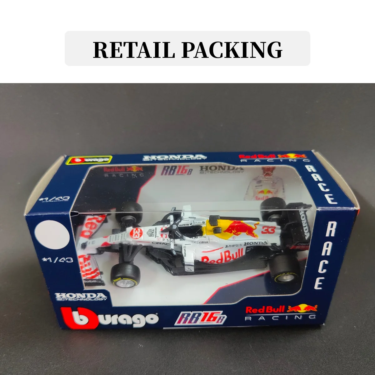 Bburago Red Bull Racing F1 Car Model 1:43 Miniature RB16b RB18 #1 Verstappen #11 Perez Formula 1 Replica Kid Toy for Boy