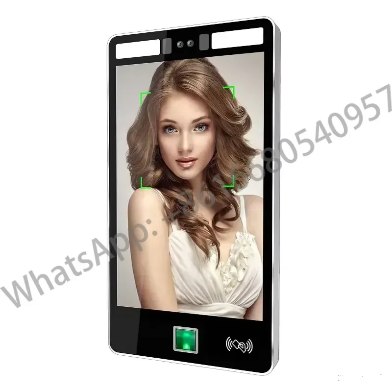 8 Inch Cloud LInux Face Recognition Biometric Access Control Product Attendance Ai Face Recognition Camera