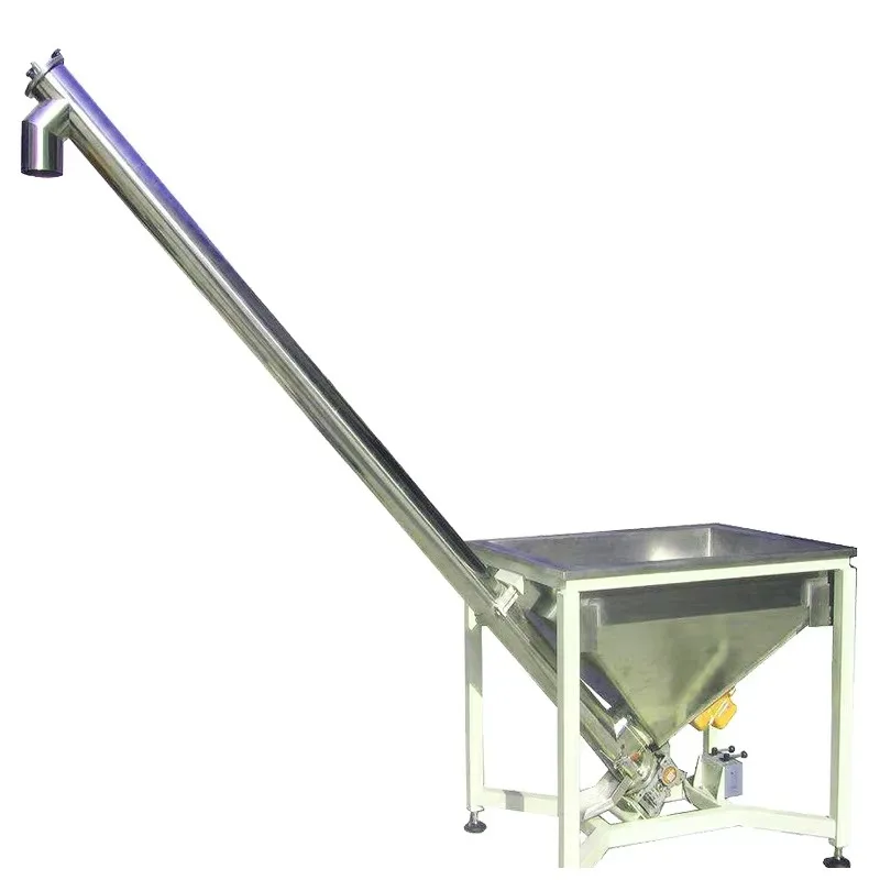 

【Хит продаж】Автоматический трубчатый спиральный конвейер с U-образным пазом для зерна, цемента и извести, новый