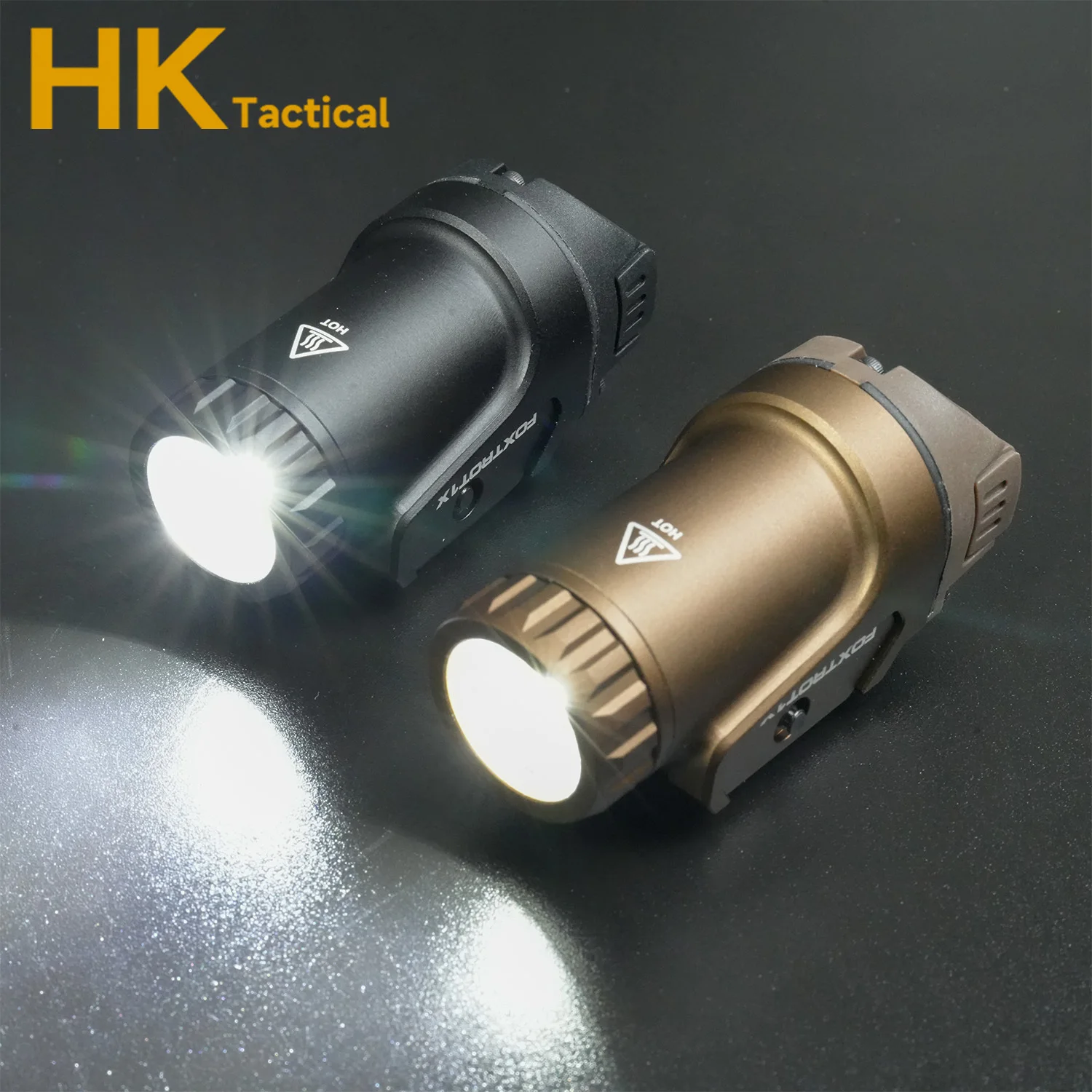 

Airsoft Tactical FOXTROT1X 800Lumen Metal Hanging Flashlight Multifunctional Outdoor Hunting Scout Light For 21mm Rail
