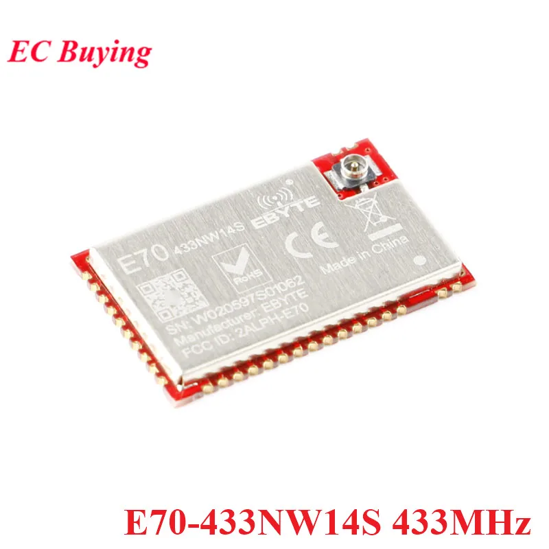 E70-433NW14S 433MHz E70-915NW14S 915MHz Ad-hoc Mesh Network Wireless RF Module LoRa Spread Spectrum Multi-node Concurrent