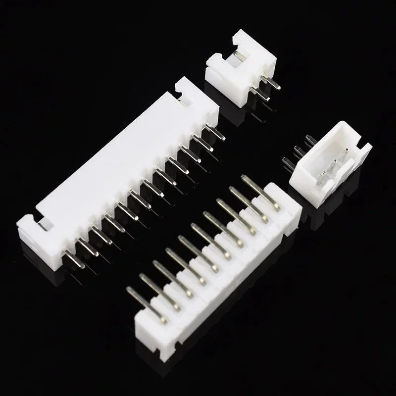 50/100 Set JST XH2.54 2/3/4/5/6/7/8/9p/10/12/14/16 Pin 2.54mm Terminals Plastic Shell Male Plug + Female Socket Wire Connector