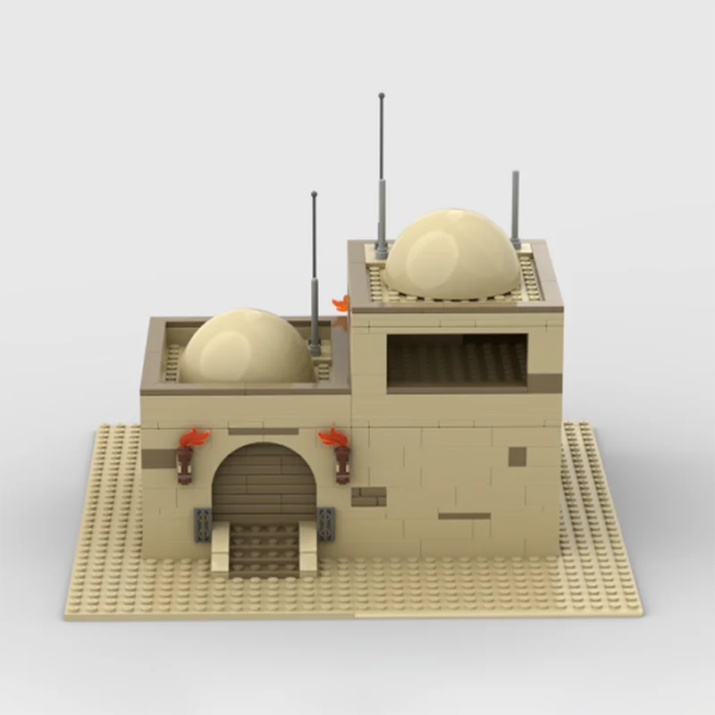 Star Movie Series Model Moc Bouwstenen Tatooine House Model Technologie Modulaire Gift Bouw DIY Set Montage Speelgoed