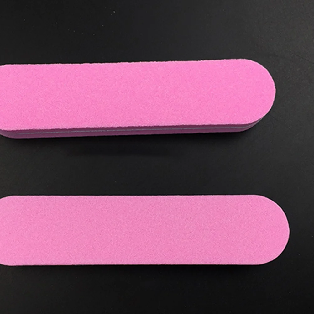 20 Stuks Mini Nagelvijlen Dubbelzijdig Manicure Pedicure Tool Herbruikbare Smoothing Polijsten Acryl Nagels Thuis Diy Gift