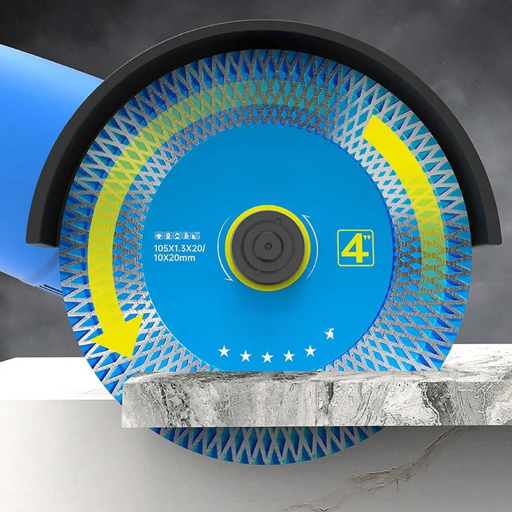 10Pcs/1Set Sharp Angle Grinder Cutting Discs Metal With Hole Ceramic Marble Cutting Disc Diamond Cut Off Rotary Tool