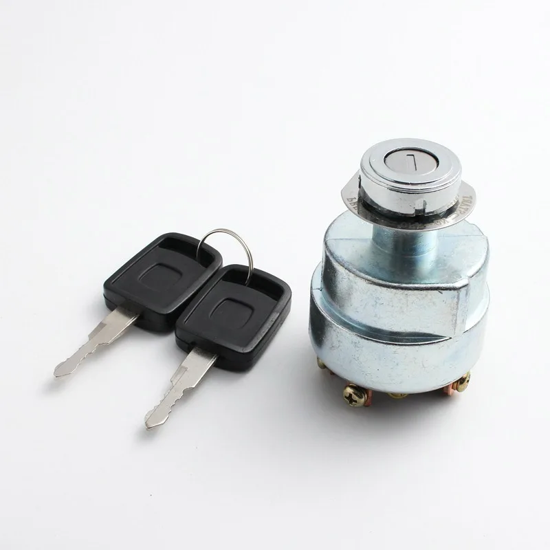 

Engineering machinery parts JK412 Start Switch Forklift Truck Agricultural Vehicle Preheating Ignition Switch Car Modification