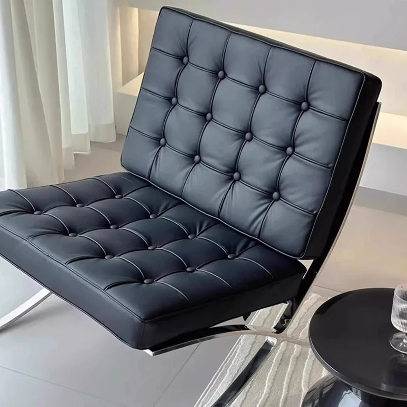 Divano singolo Sedia Soggiorno Camera da letto Designer Divano pigro Sedia Rete Piccolo divano Sedia con schienale Mobili, Sedile per il tempo libero