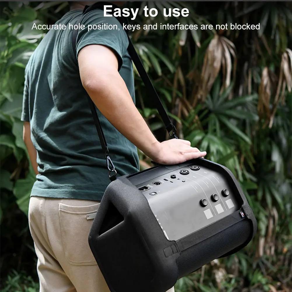 

Чехол-сумка EVA для переноски с плечевым ремнем, пылезащитный чехол для портативной Bluetooth-колонки Bose S1 PRO+