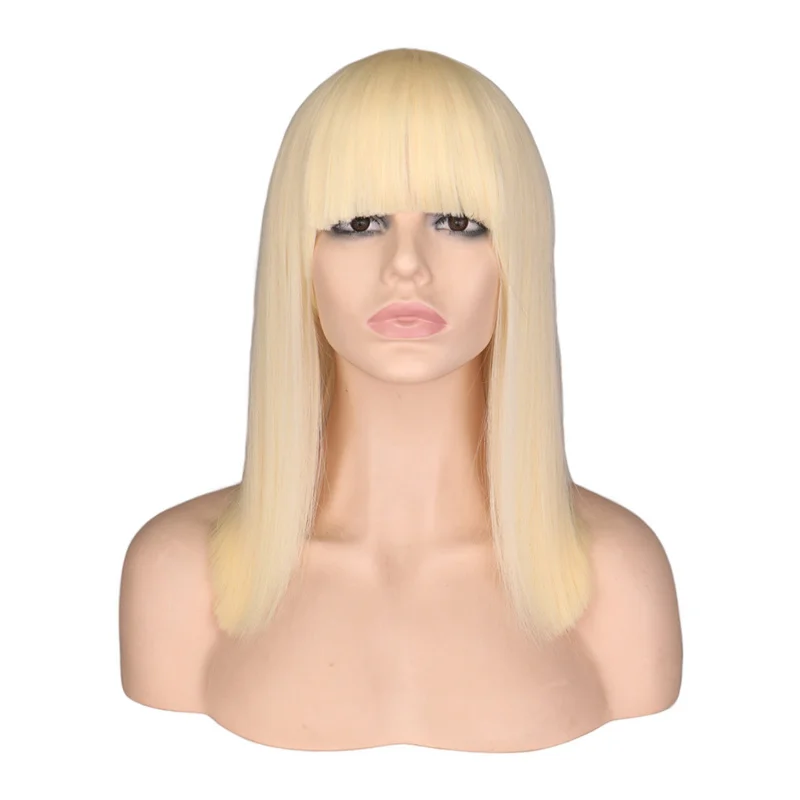 Fashionable bobo , African colorful shoulder-length wig