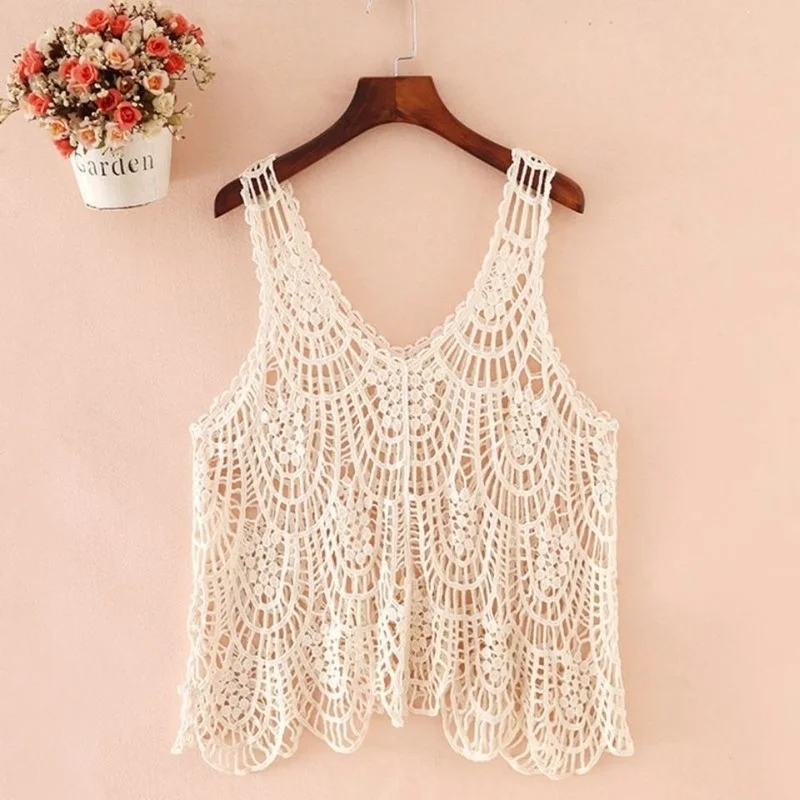 Sweater Vest Women Solid Summer All-match Leisure Outerwear Knitted V-Neck Sleeveless Female Elegant Chic Simple Korean X319