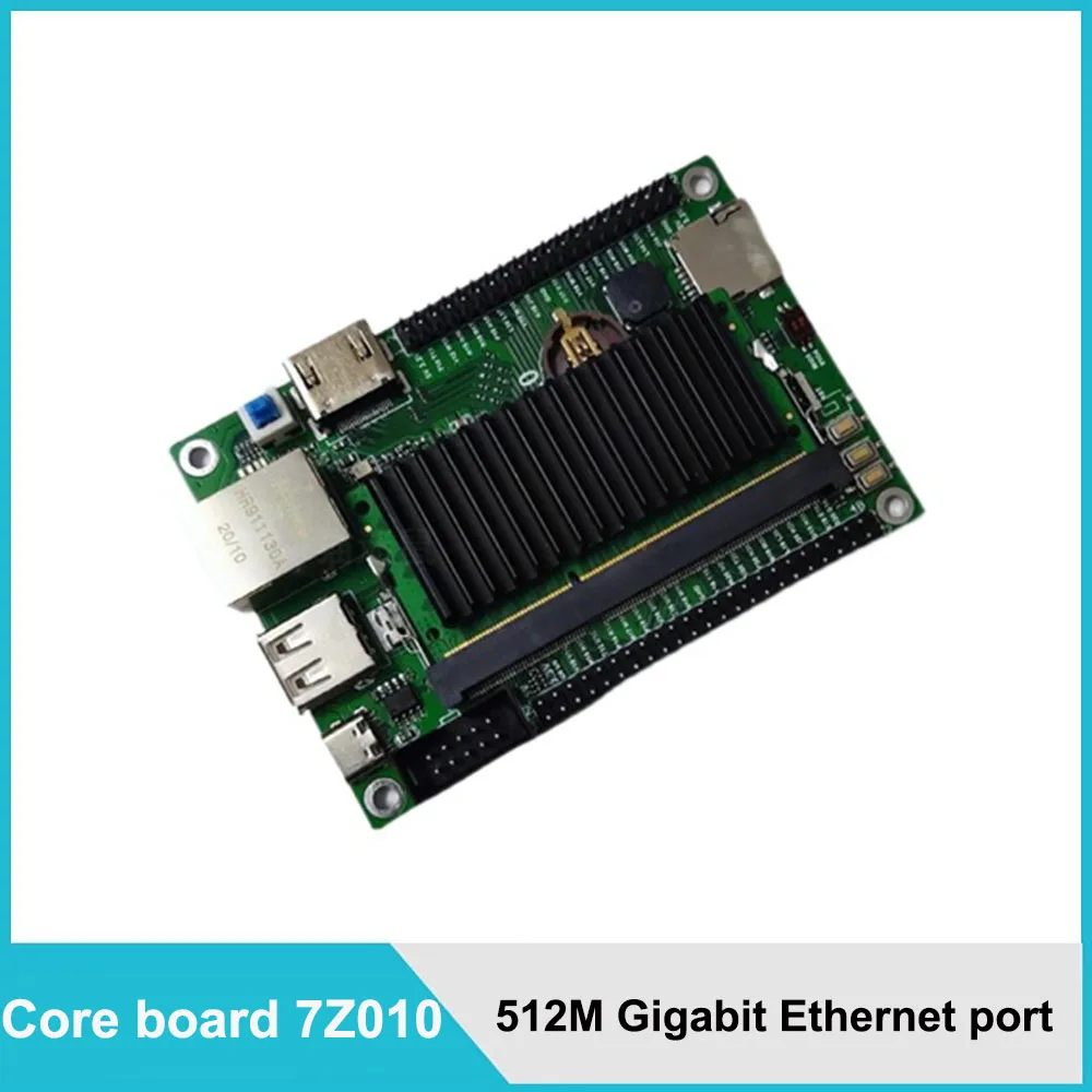 

Xilinx FPGA Development Board ZYNQ Core Board 7Z010 Industrial Gold Finger 8G 512M Gigabit Ethernet Port