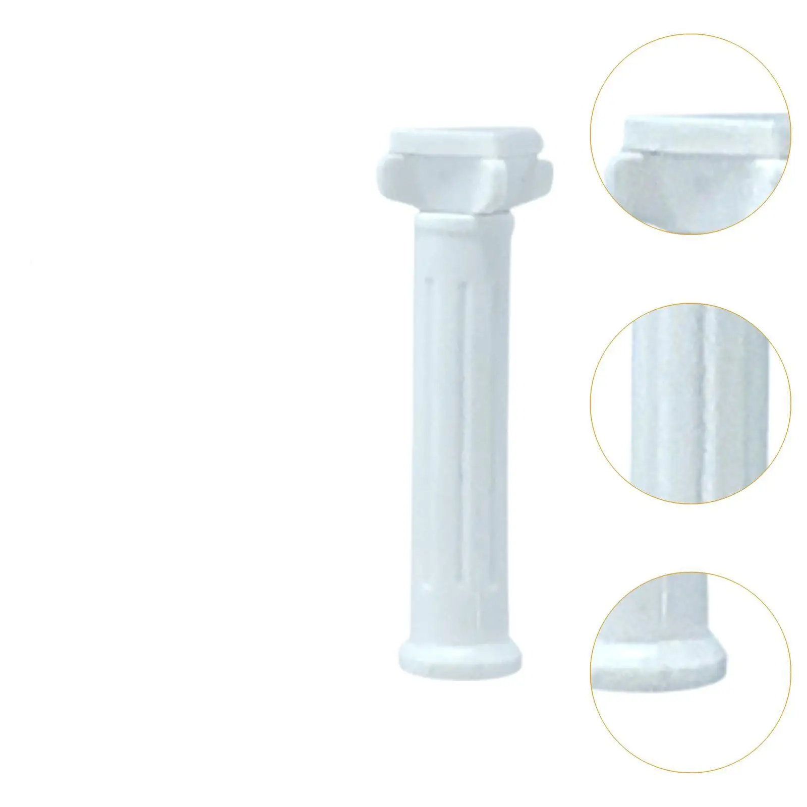 6x estátuas de coluna romana em miniatura colunas gregas diy decorativo clássico grego