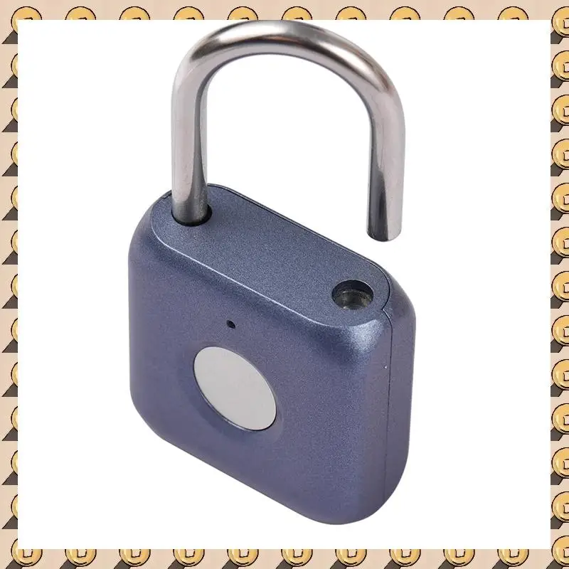 

A003 Mini Fingerprint Padlock USB Rechargeable Fingerprint Lock 20 Fingerprints IPX2 Splashproof Anti-Theft Security Padlocks