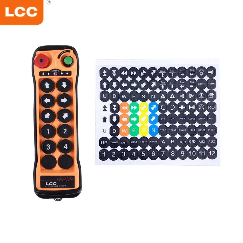 4pcs LCC Remote Control Transmitter Buttons Sticker Suit For From Q200/Q202/Q404/400/Q600/Q606/Q800 Remote Control Transmitter