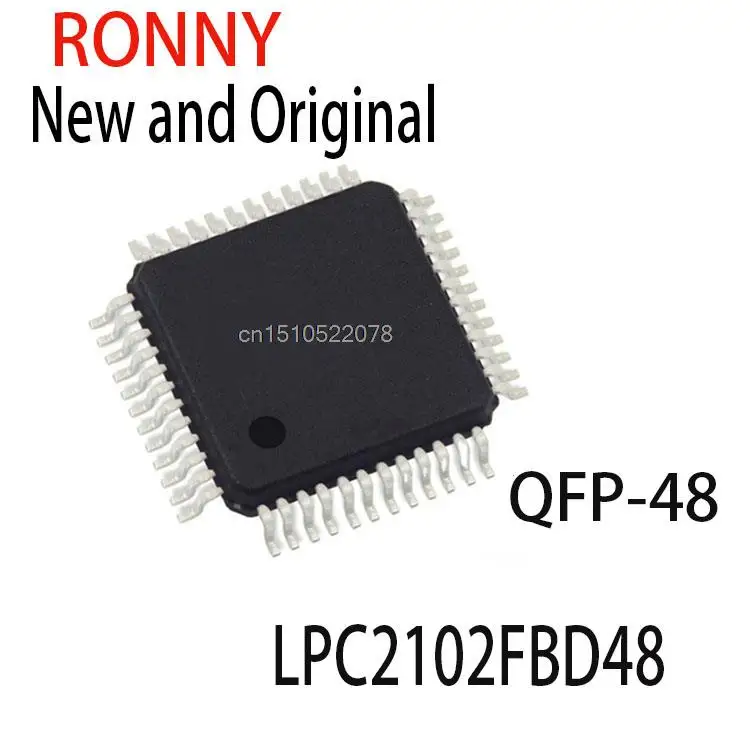 10PCS New and Original   LPC2102F LPC2102 QFP-48 LPC2102FBD48