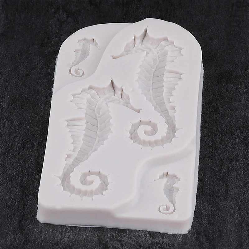 

DIY Sea Animal Silicone Mold Seahorse Sea Star Shell Cake Decoration