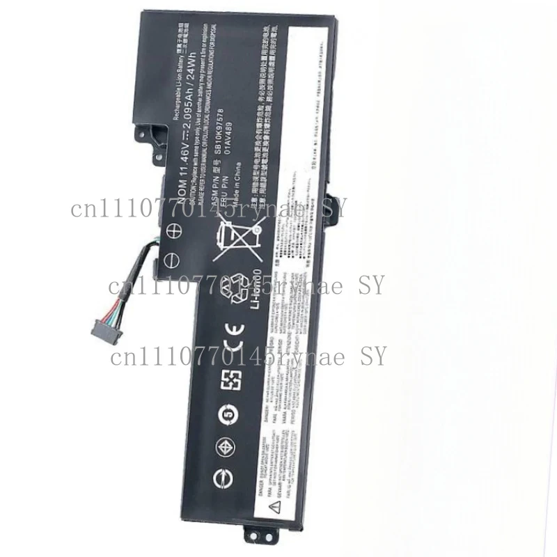 

Внутренняя батарея 2100 мАч для Lenovo ThinkPad T470 T480 T570 T580 TP25 (01AV489 01AV420 01AV419)