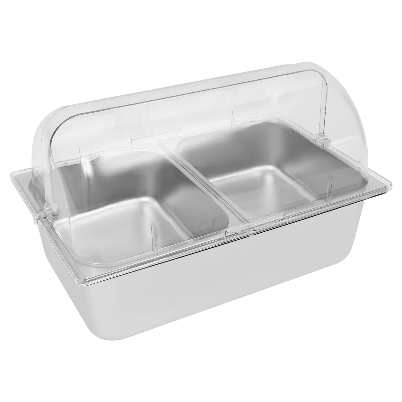 كونترتوب الغذاء تخدم عرض الحاويات حاويات طعام من الفولاذ المقاوم للصدأ مع غطاء 2 قطعة المشابك 2 قطعة ملاعق 3 قطعة صناديق الثلج الصلب