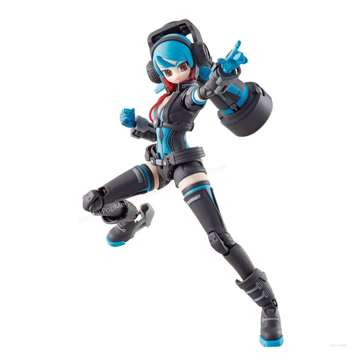 バンダイオリジナルアタックガールガンレディコマンダーアリスセットボックスアニメアクションフィギュア組立モデルおもちゃコレクタブルモデル装飾品