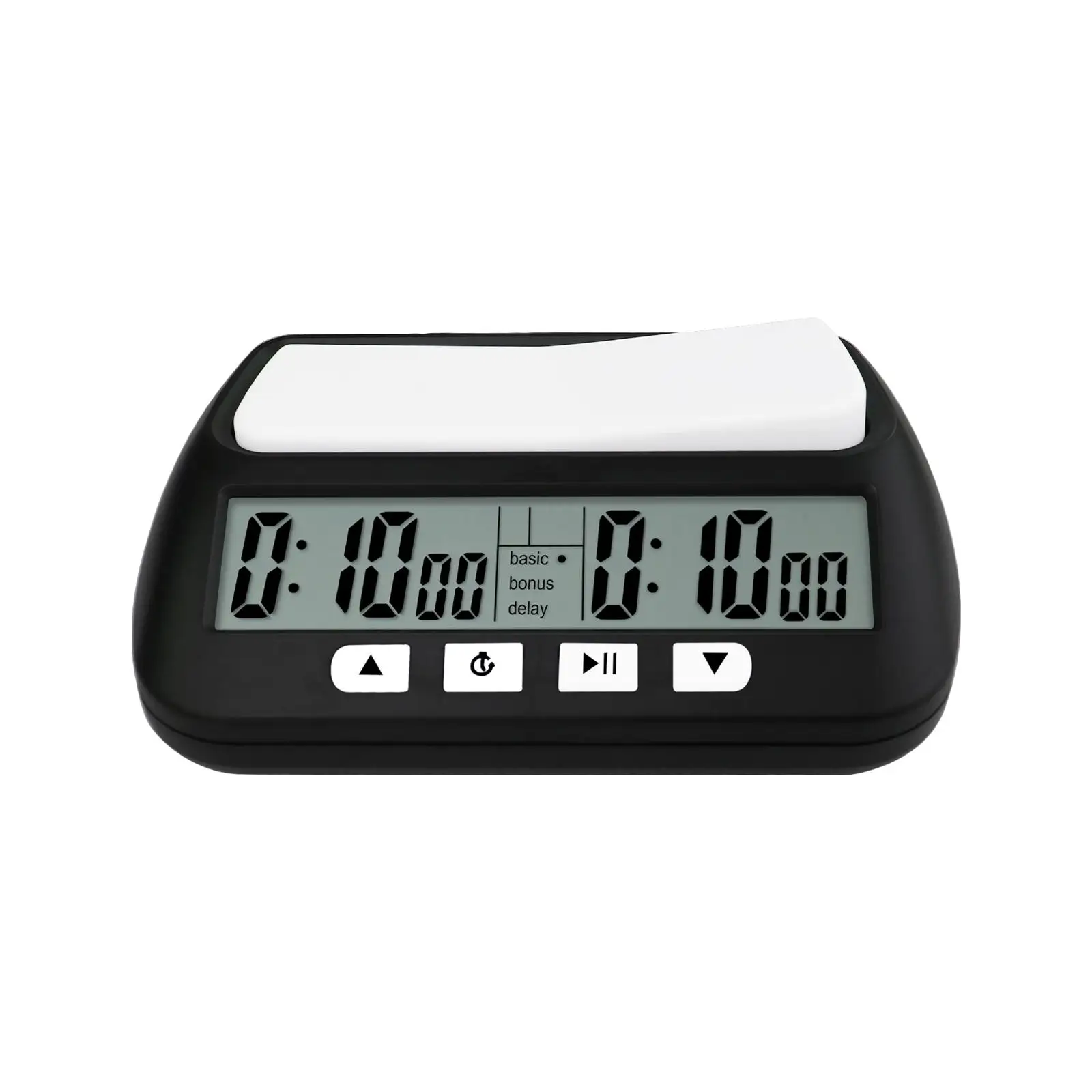 

Digital Chess Clock for International Chess Parties Chess Game Chess Accessory Black