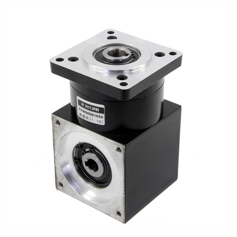 110 مللي متر الكواكب المخفض 90 درجة الزاوية اليمنى ثقب الناتج علبة التروس ل 110 BLDC Nema42 محرك متدرج نسبة 64:1 96:1 144:1 216:1 #2