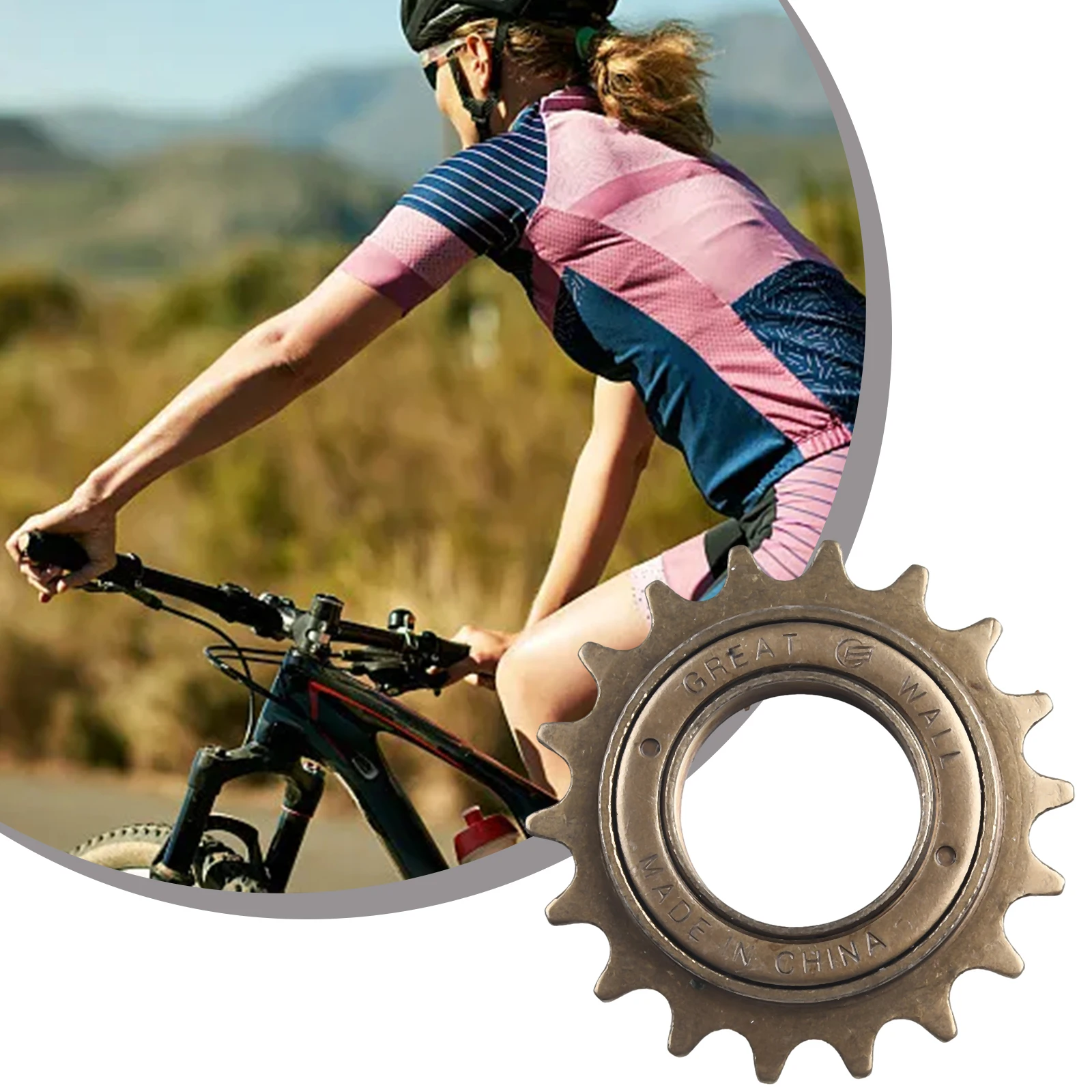 

High Quality 2022 New Bike Flywheel Single Speed Freewheel Parts Practical Cycling Accessories Electric Vehicle